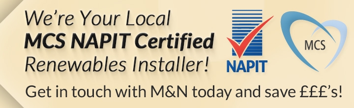 We're MCS Napit Approved Renewable Installers